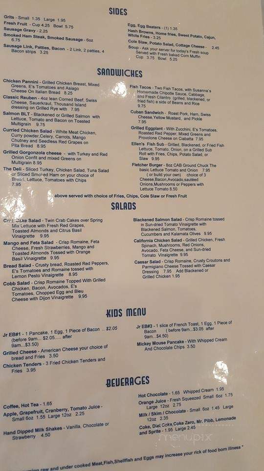 Ellens Kitchen - Los Angeles, CA menu_pic