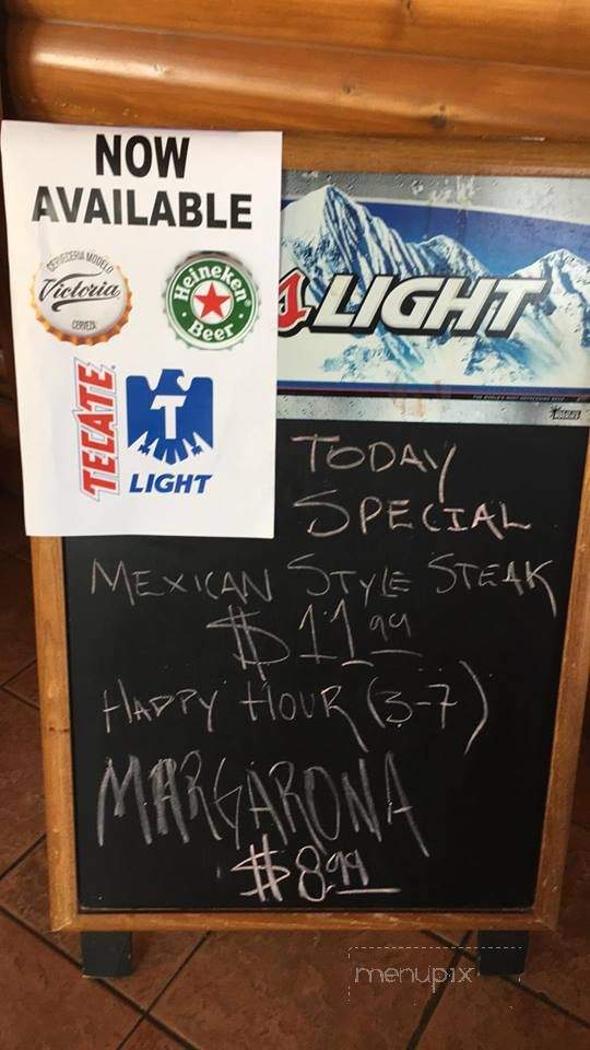 La Pachanga2 Mexican Restaurant - La Plata, MO menu_pic