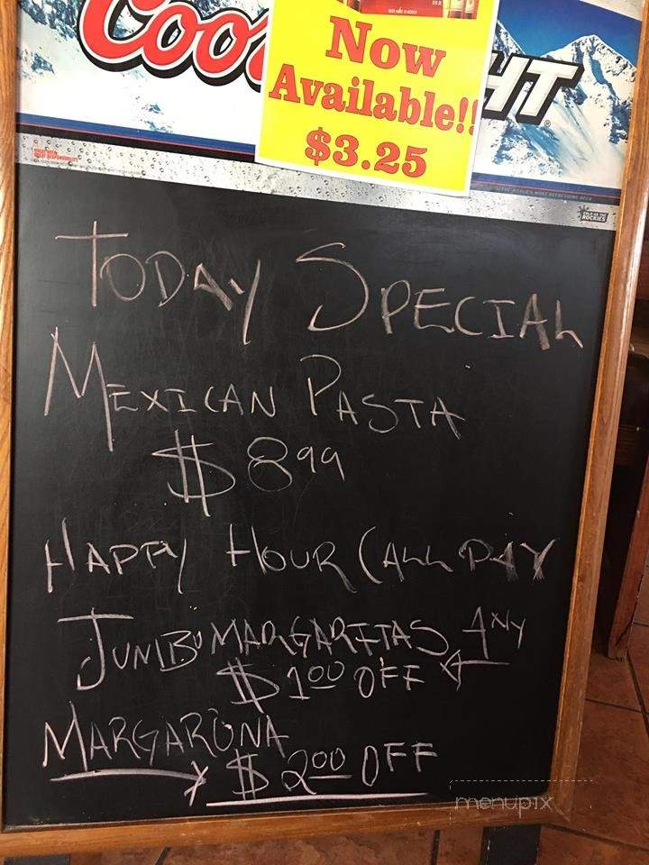 La Pachanga2 Mexican Restaurant - La Plata, MO menu_pic