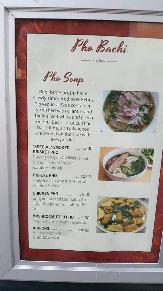 County Manners - Indian Head, MD menu_pic