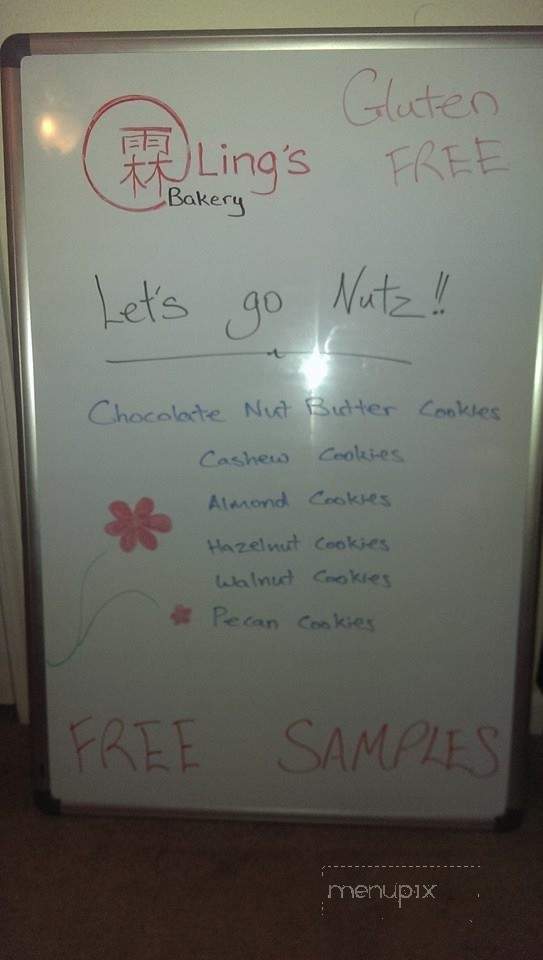 Ling's Bakery - Summerville, SC menu_pic