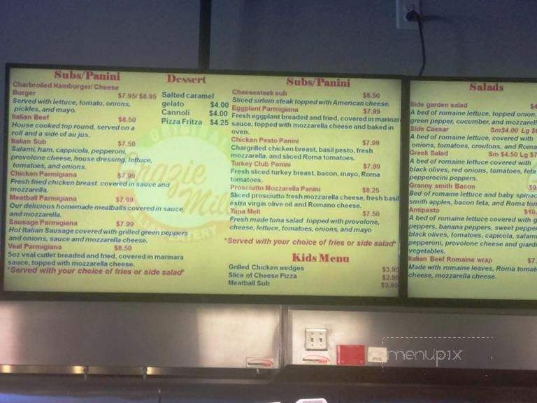 Grazie Mille - Cumming, GA menu_pic
