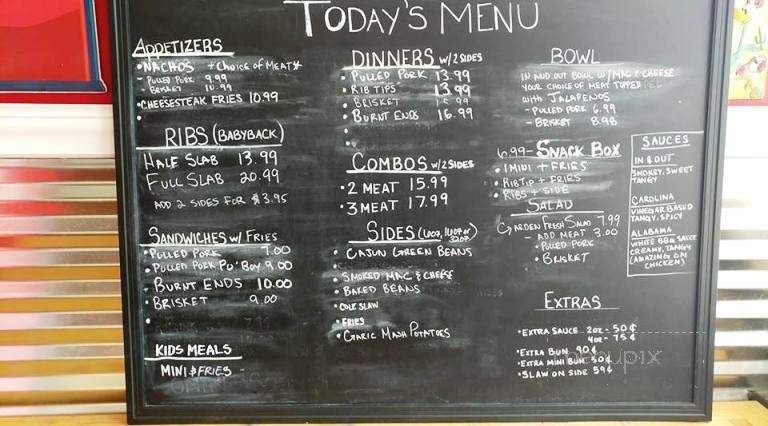 In and Out BBQ - Mundelein, IL menu_pic