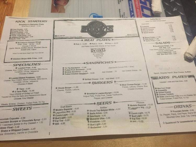 Brooklyn BBQ - Bakersfield, CA menu_pic