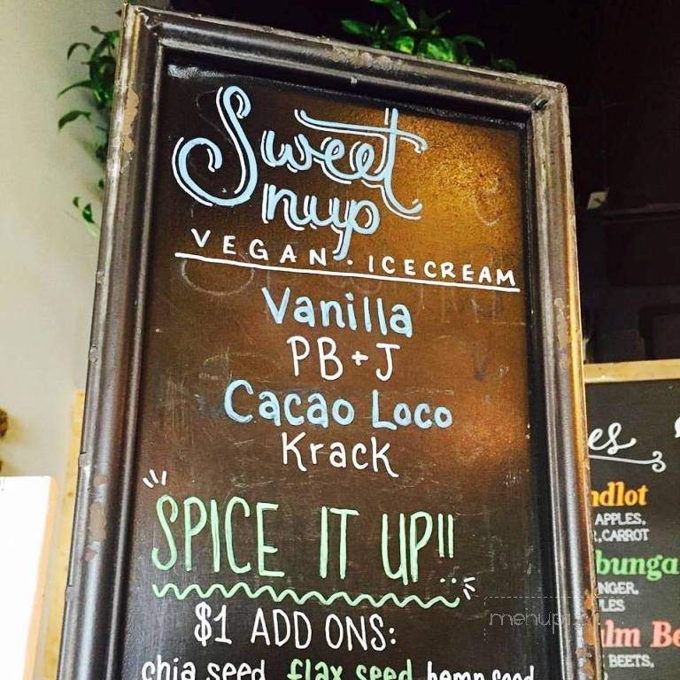 SweetNup Cafe - Pompano Beach, FL menu_pic