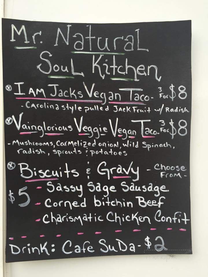 Mr Natural Soul Kitchen - Wichita, KS menu_pic