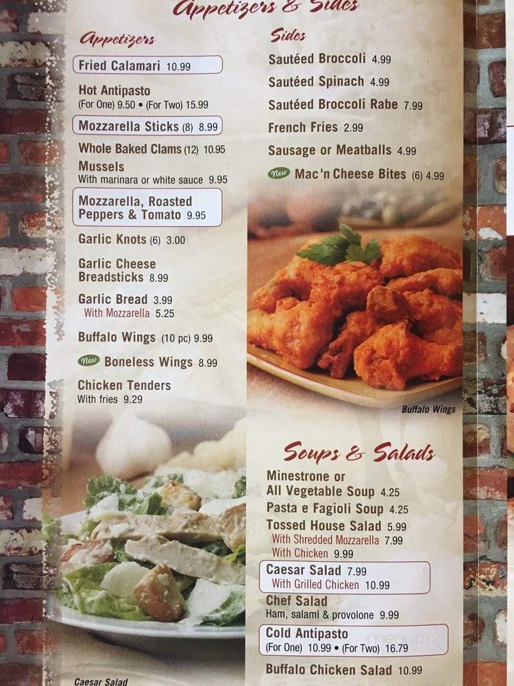 JonAngelo's Pizzeria - Warwick, NY menu_pic
