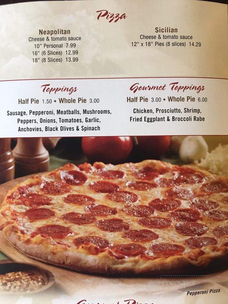 JonAngelo's Pizzeria - Warwick, NY menu_pic