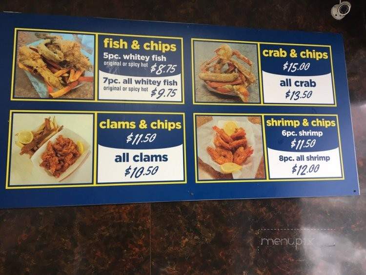 Fish Ahoy Fish & Chips - Bridgeport, CT menu_pic