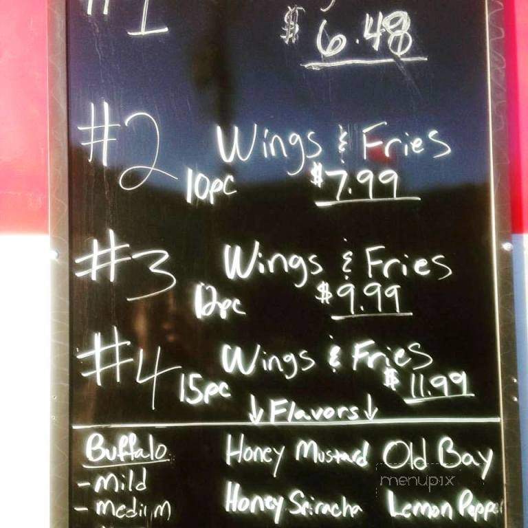 Heavenly Wings - Silver Spring, MD menu_pic