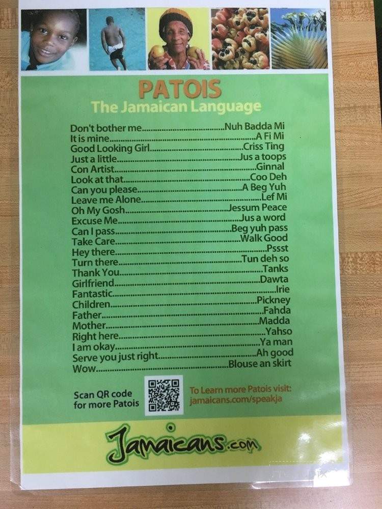 Jamaican Cook Shop - Mesquite, TX menu_pic