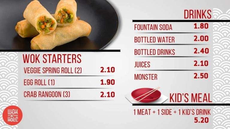 Wok A Holic - Littleton, CO menu_pic