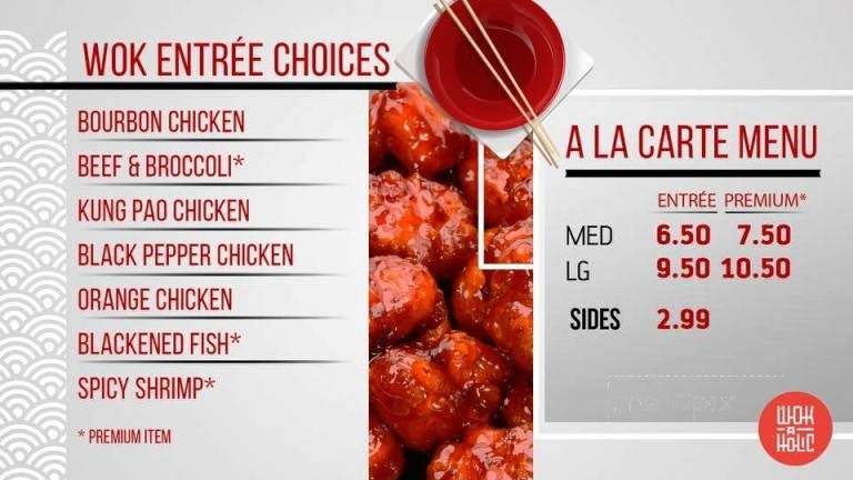 Wok A Holic - Littleton, CO menu_pic