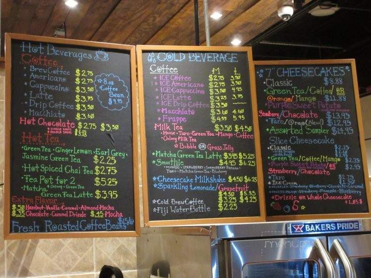 Just Cheesecake Cafe - Duluth, GA menu_pic