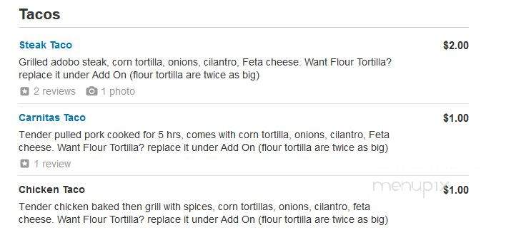 Bunfire - Fort Myers, FL menu_pic