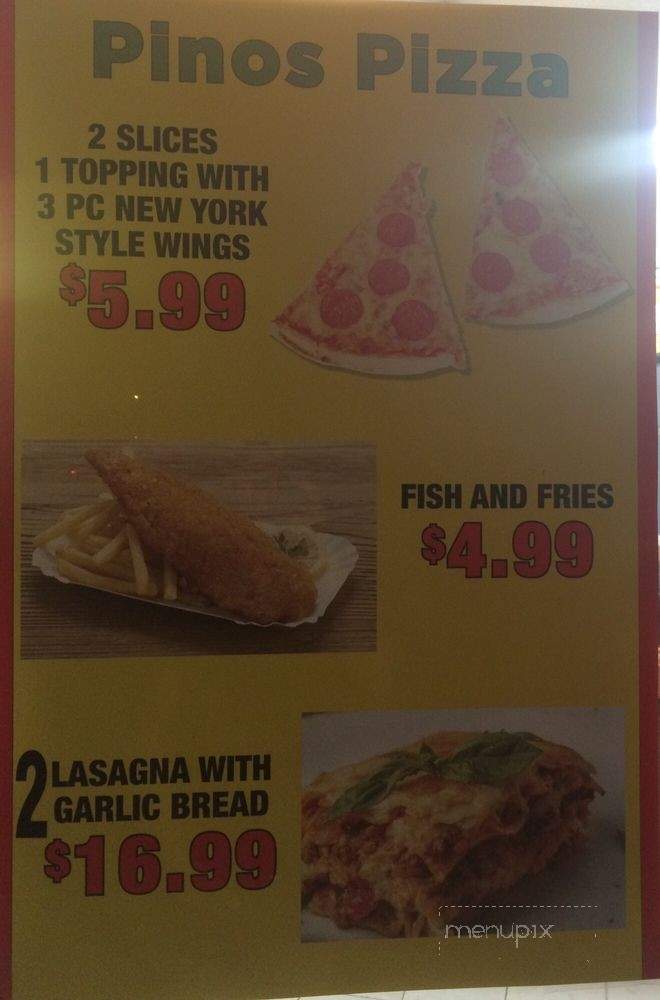 Pino's Pizza - Norfolk, VA menu_pic