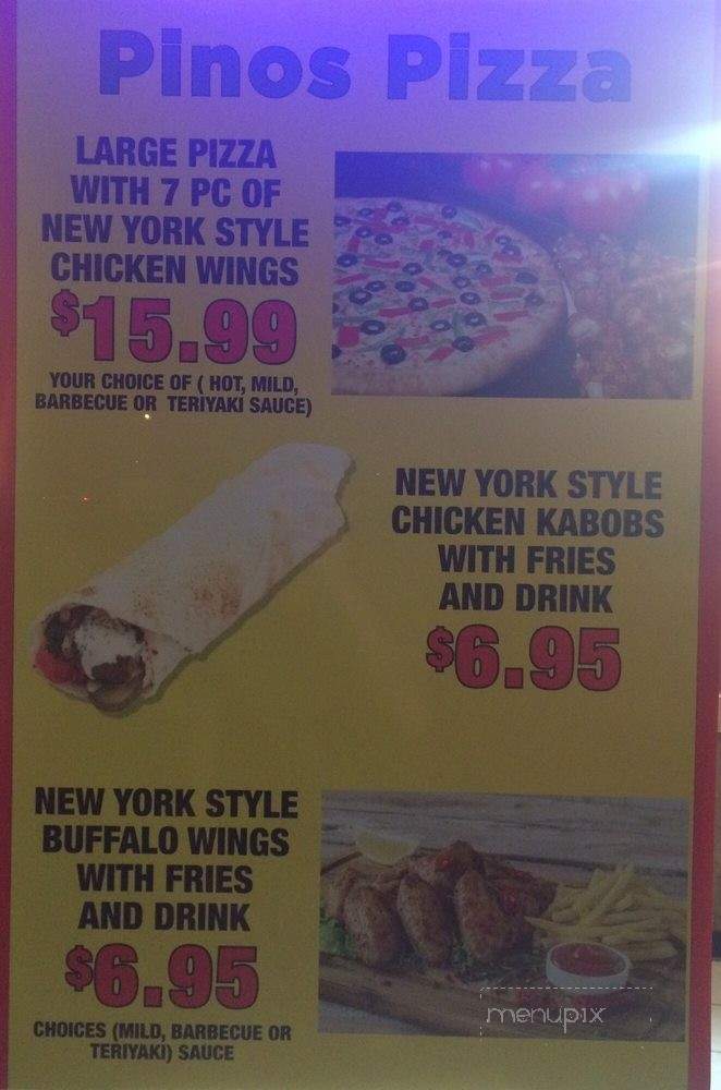Pino's Pizza - Norfolk, VA menu_pic