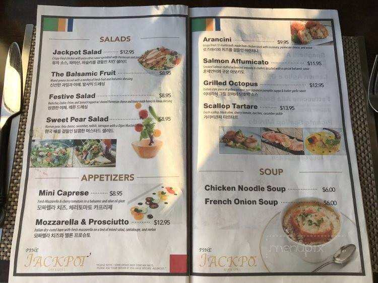Pine Jackpot Bar and Grill - Palisades Park, NJ menu_pic
