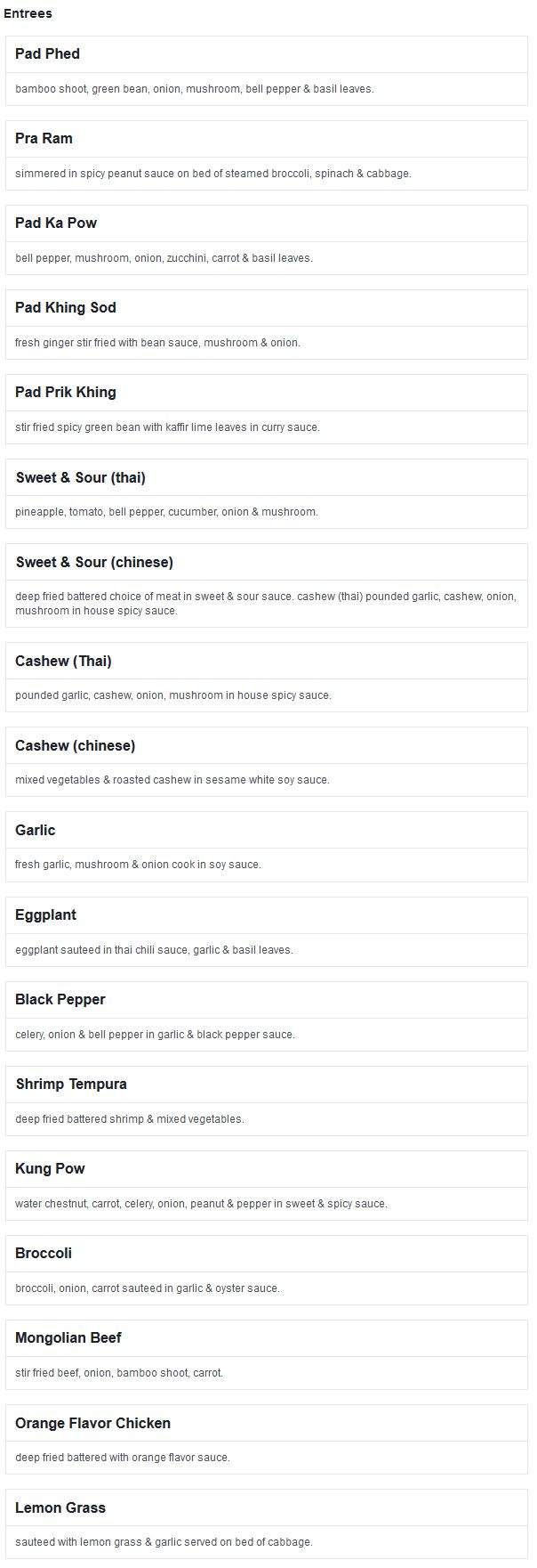 Oriental Express Restaurant - Hickory, NC menu_pic