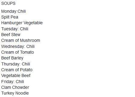 Kitchen Take-Out Restaurant - Great Falls, MT menu_pic