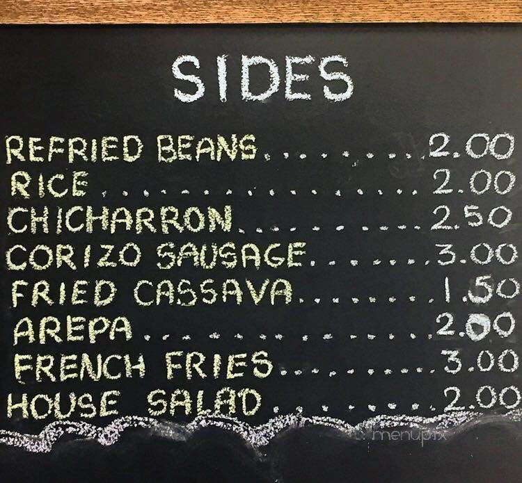 Antojito's Latin Bakery - Barrie, ON menu_pic
