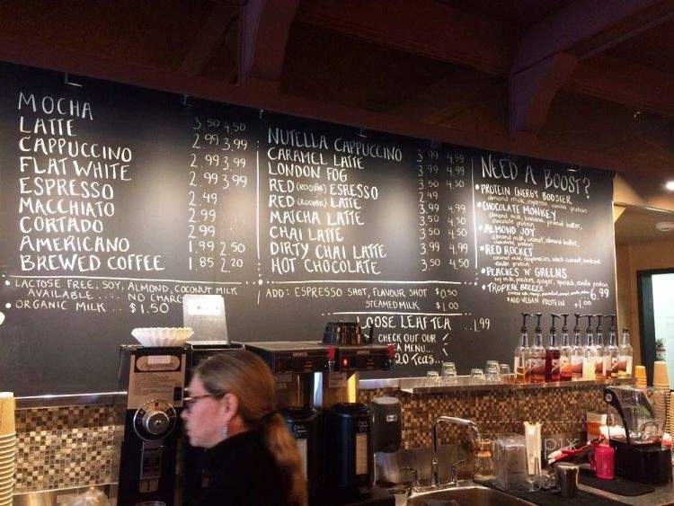 Archtop Cafe - Toronto, ON menu_pic
