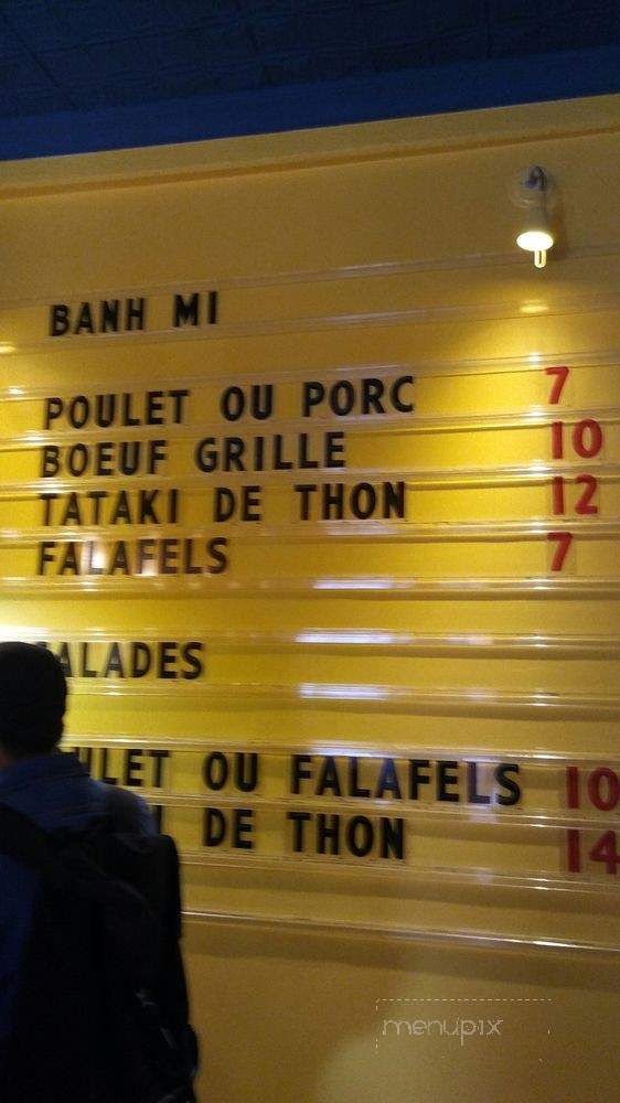Banh Mi Queen - Montreal, QC menu_pic
