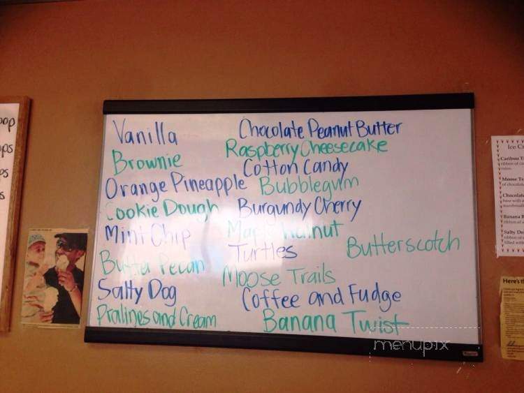 Biggies Ice Cream - Hamilton, ON menu_pic