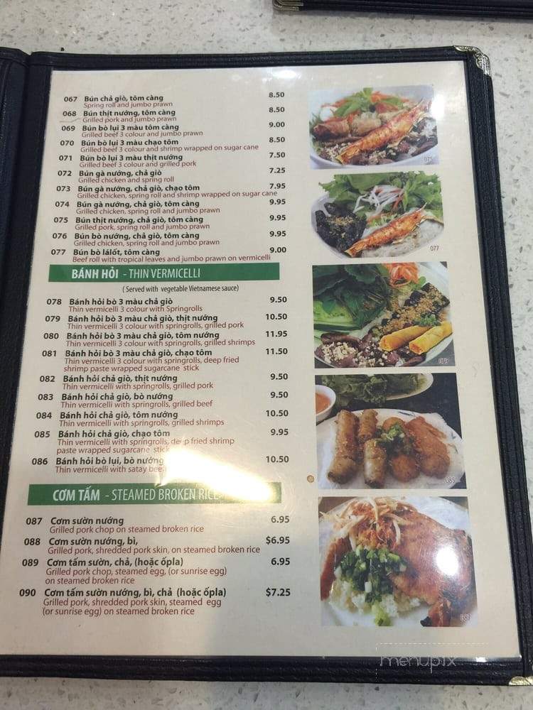 Bo 7 Mon - Toronto, ON menu_pic