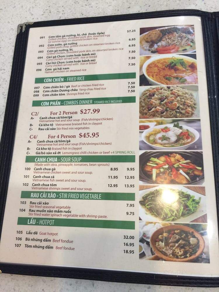 Bo 7 Mon - Toronto, ON menu_pic