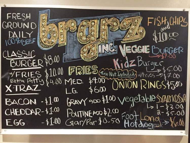 Brgrz - Collingwood, ON menu_pic