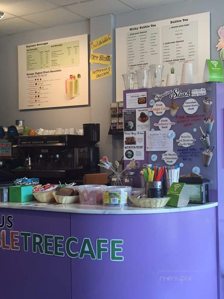 Bubble Tree Cafe - West Vancouver, BC menu_pic