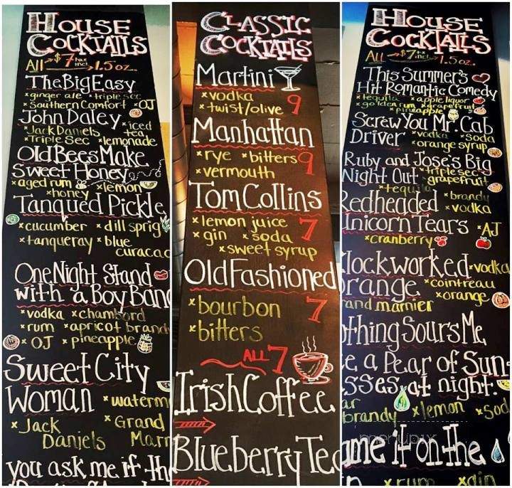 Chubby Funsters Kitchen and Cocktails - Revelstoke, BC menu_pic