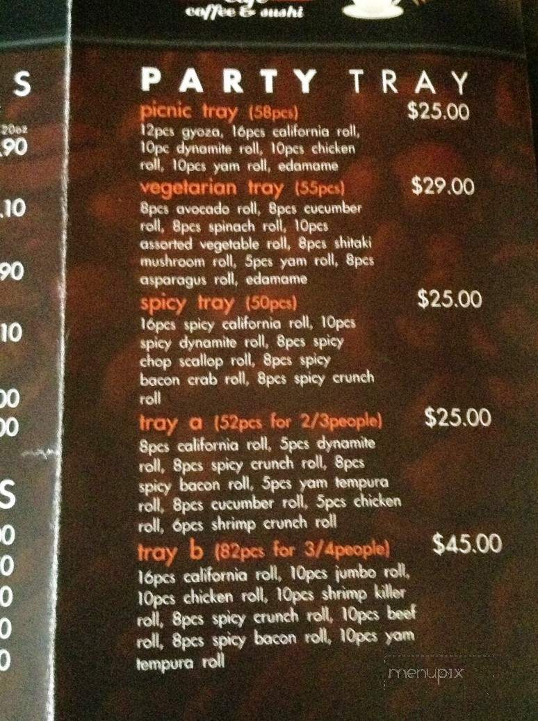 CoCo Cafe - Chilliwack, BC menu_pic