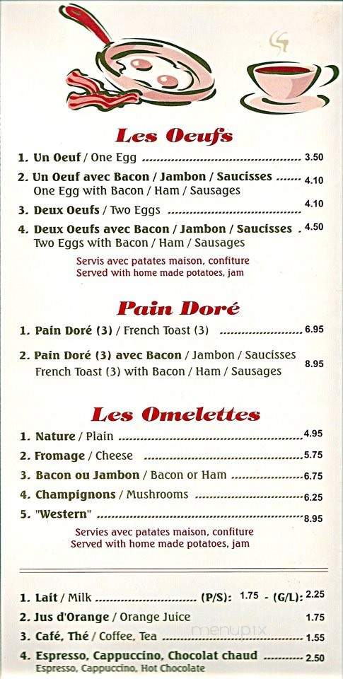 Copoli - Montreal, QC menu_pic