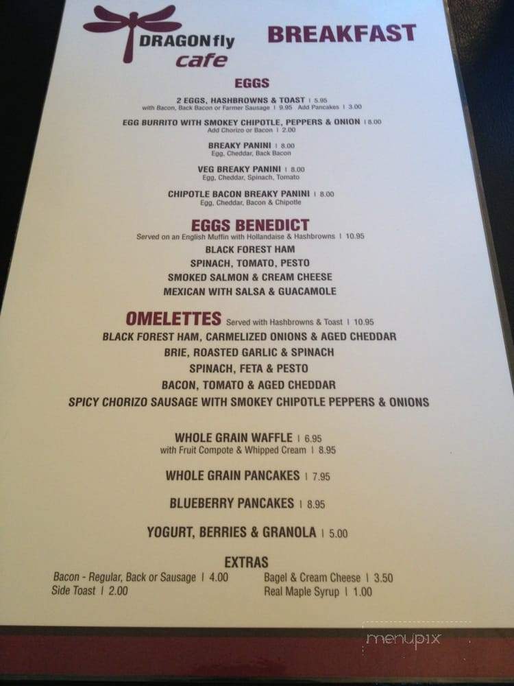 Dragonfly Cafe - Salmo, BC menu_pic