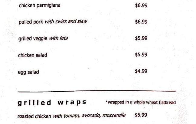 Eat Lunch - Toronto, ON menu_pic