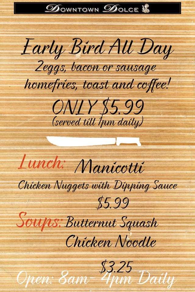 Eataly - Port Colborne, ON menu_pic