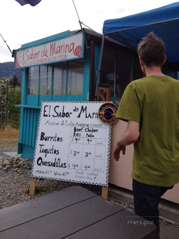 El Sabor De Marina - Oliver, BC menu_pic