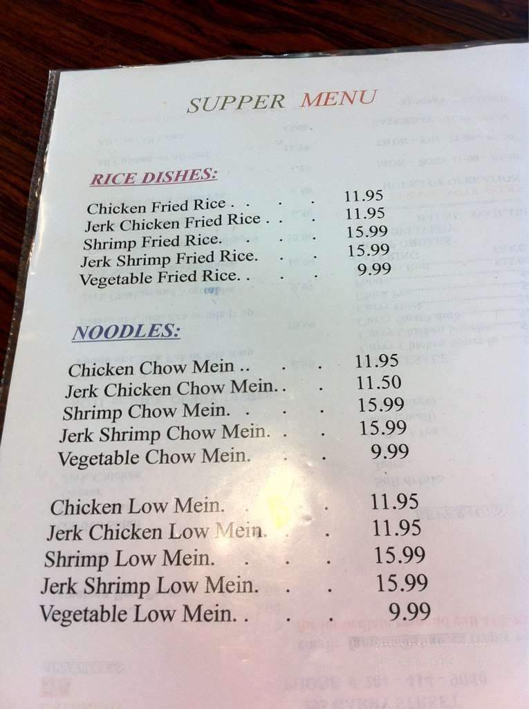 Famena's Famous Roti & Curry - Winnipeg, MB menu_pic
