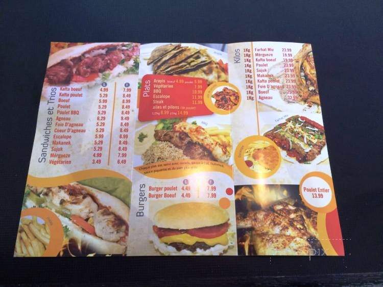 Farhat Boucherie et Grillades - Laval, QC menu_pic