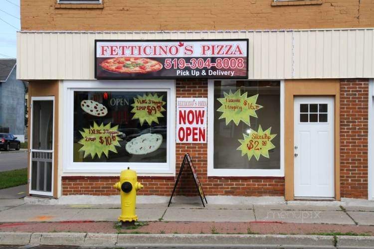 Fetticino's Pizza - Brantford, ON menu_pic