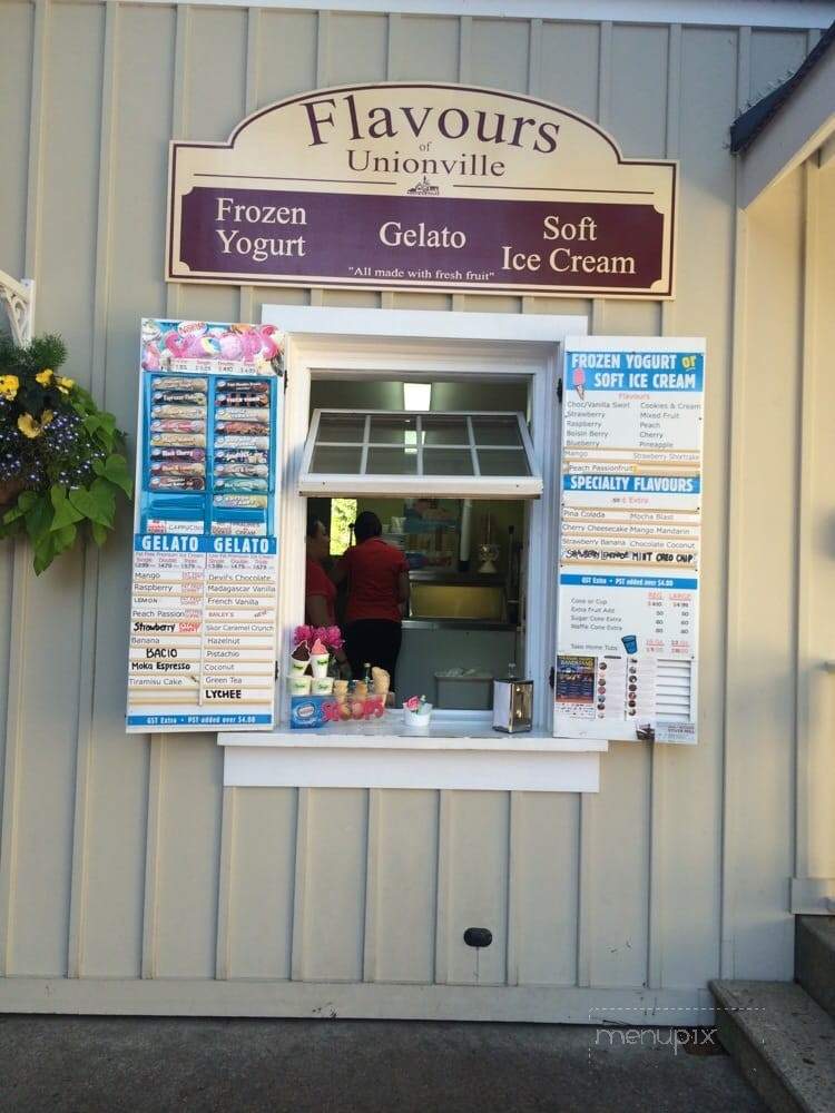 Flavours of Unionville - Markham, ON menu_pic