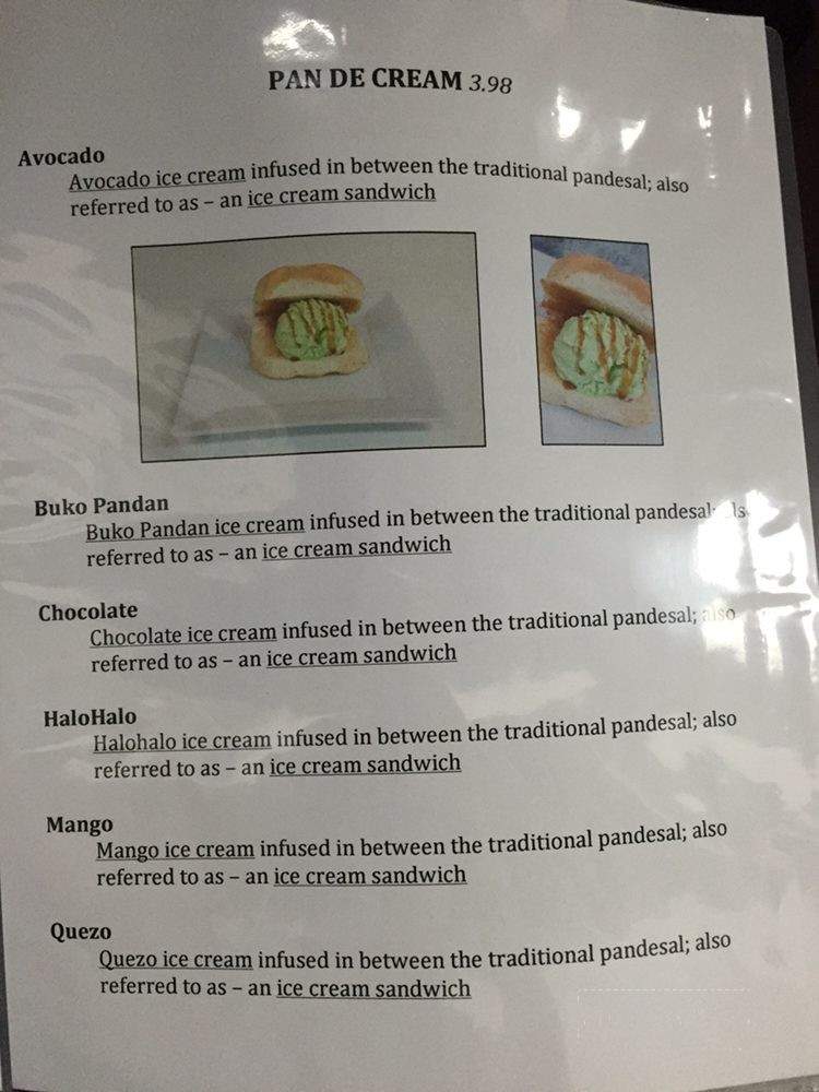 Flip Side Desserts - Vancouver, BC menu_pic