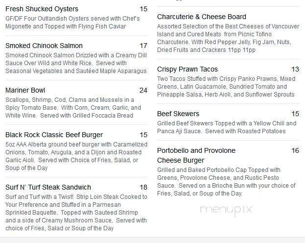 Float - Ucluelet, BC menu_pic