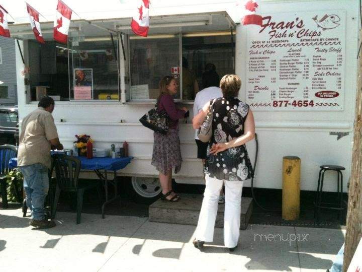 Fran's Fish & Chips - Dartmouth, NS menu_pic