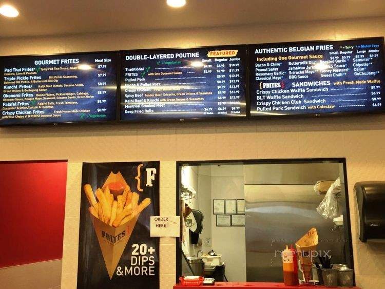 Frites Fries With Benefits - Vancouver, BC menu_pic