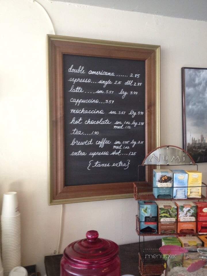 Grinder Coffee - Toronto, ON menu_pic