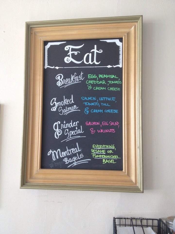 Grinder Coffee - Toronto, ON menu_pic