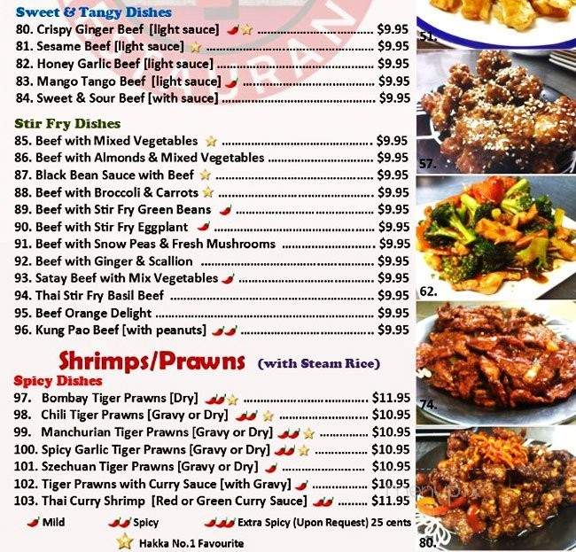 Hakka No. 1 - Toronto, ON menu_pic